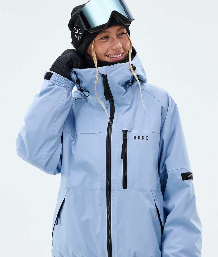 Dope Apex W Snowboardjakke Dame Light Blue, Image 4 of 9