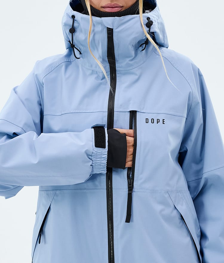 Dope Apex W Skijakke Dame Light Blue, Image 8 of 9