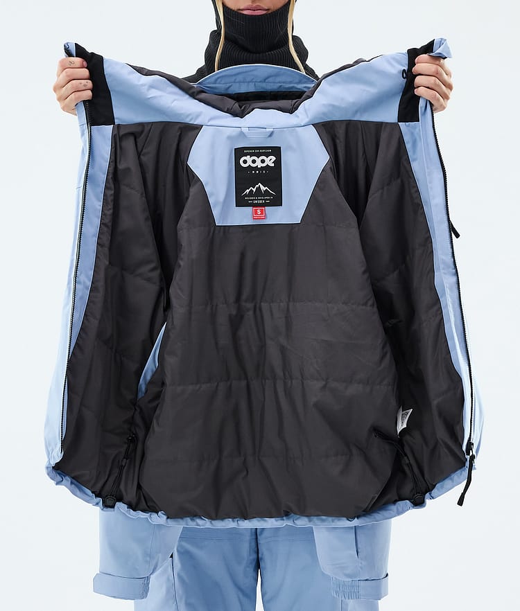 Dope Apex W Skijakke Dame Light Blue, Image 9 of 9
