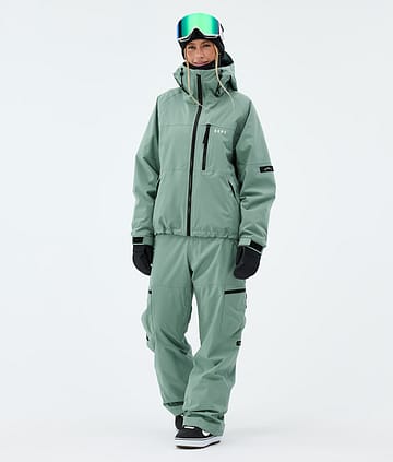 Dope Apex W Snowboardoutfit Faded Green
