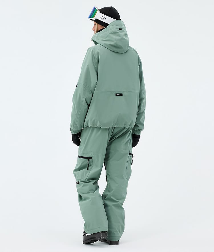 Dope Apex W Skijakke Dame Faded Green, Image 3 of 9