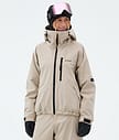 Dope Apex W Snowboardjakke Dame Sand