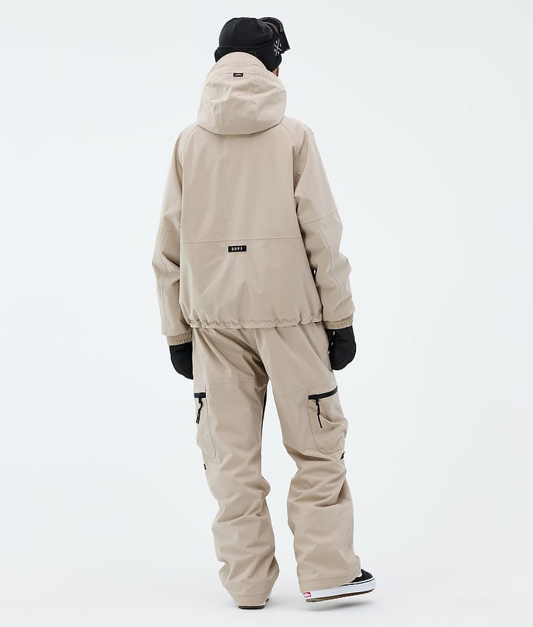 Dope Apex W Snowboardjakke Dame Sand, Image 3 of 9