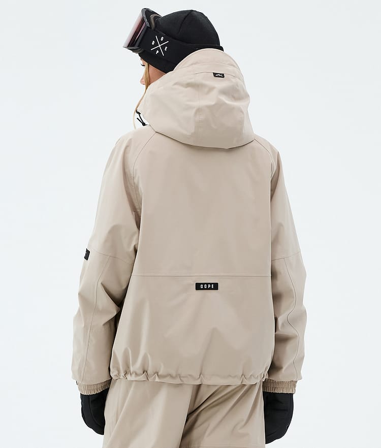 Dope Apex W Snowboardjakke Dame Sand, Image 6 of 9