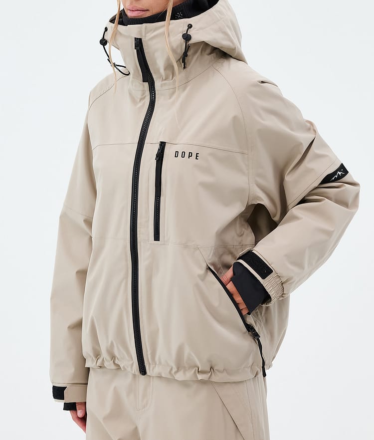 Dope Apex W Skijakke Dame Sand, Image 7 of 9
