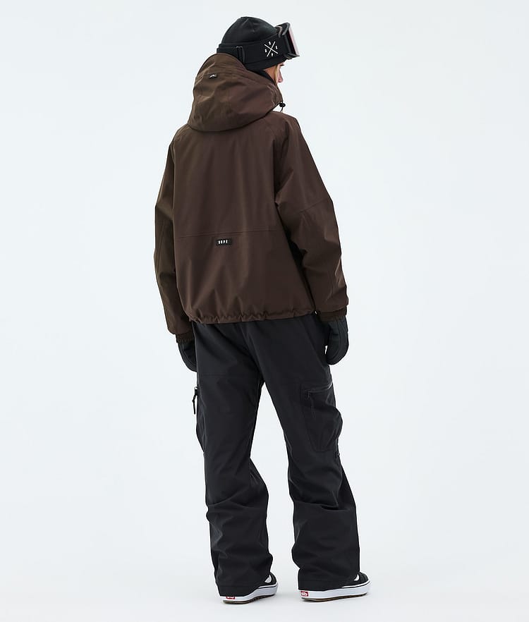 Dope Apex W Snowboardjakke Dame Dark Brown, Image 3 of 9