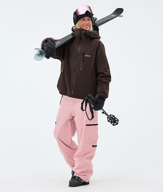 Dope Apex W Skidoutfit Dark Brown/Soft Pink