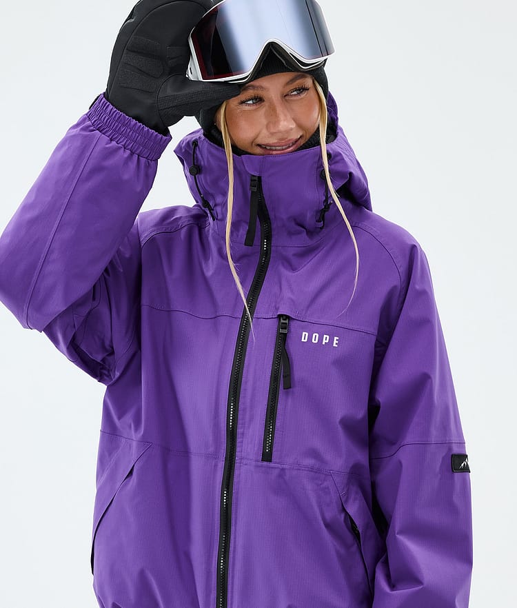 Dope Apex W Snowboardjakke Dame Vivid Purple, Image 4 of 9