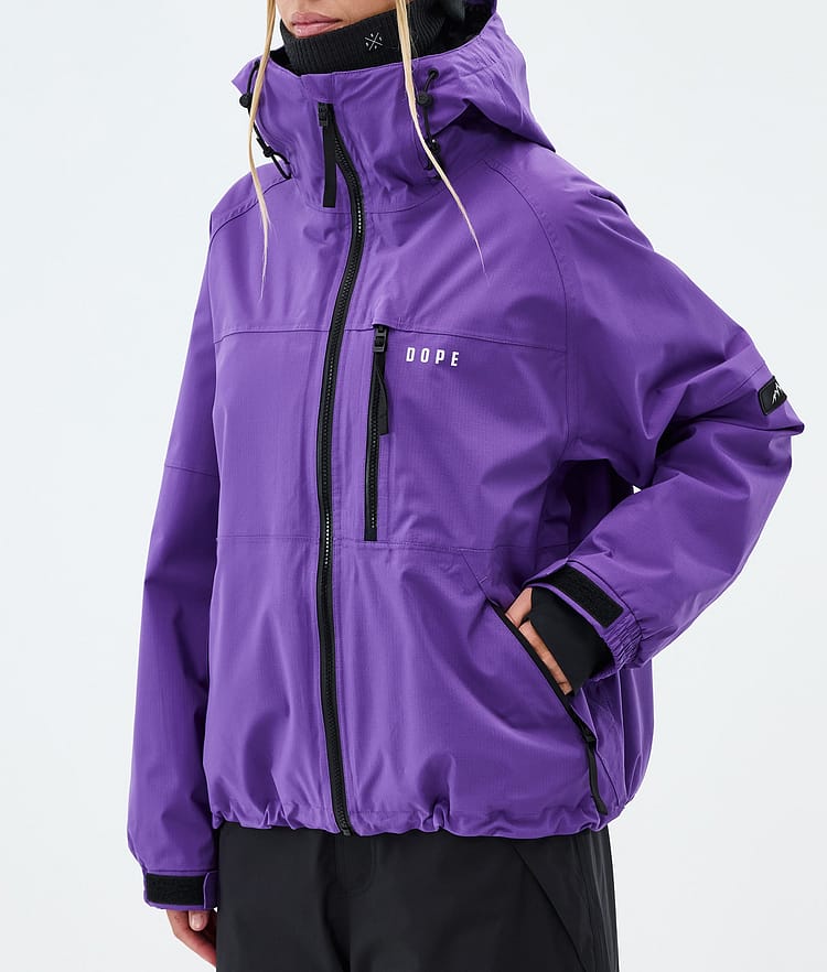 Dope Apex W Snowboardjakke Dame Vivid Purple, Image 7 of 9