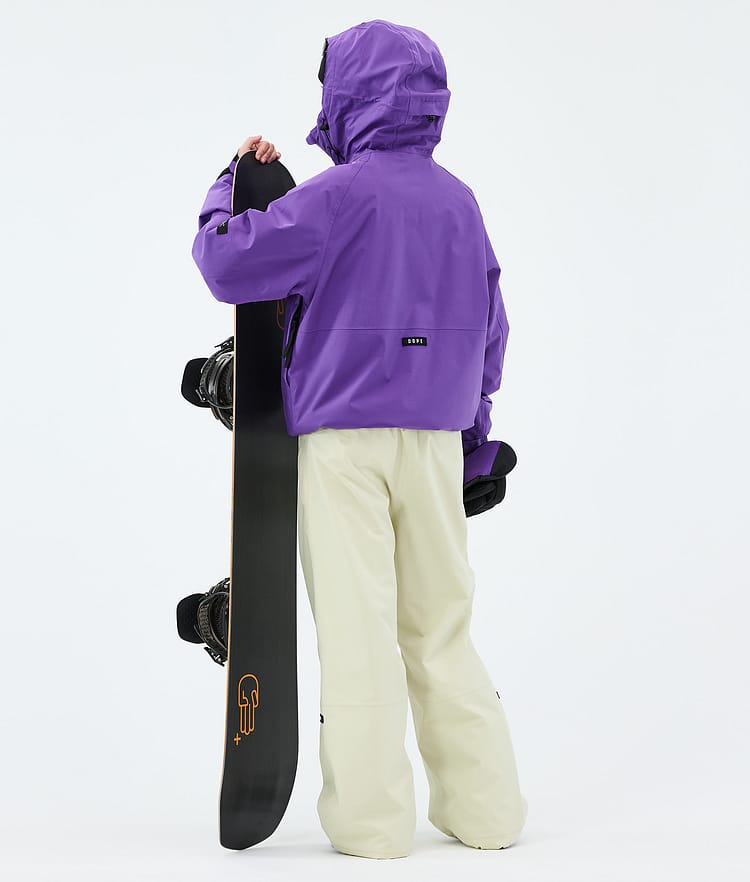 Dope Apex W Snowboardoutfit Dame Vivid Purple/Dirty White, Image 2 of 2