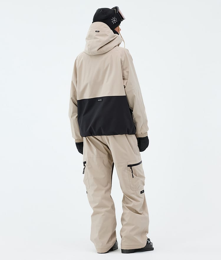 Dope Arnok W Skijakke Dame Sand/Black, Image 3 of 8