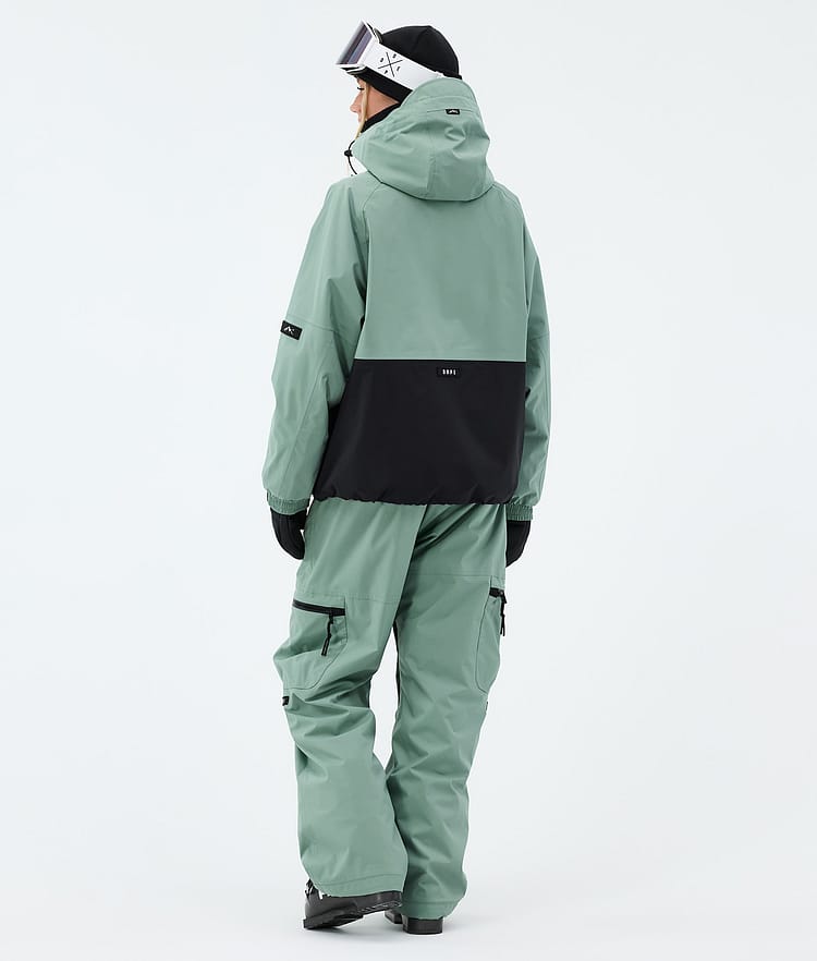 Dope Arnok W Skijakke Dame Faded Green/Black, Image 3 of 8
