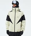 Dope Spartan Snowboardjakke Herre Spike Dirty White/Black
