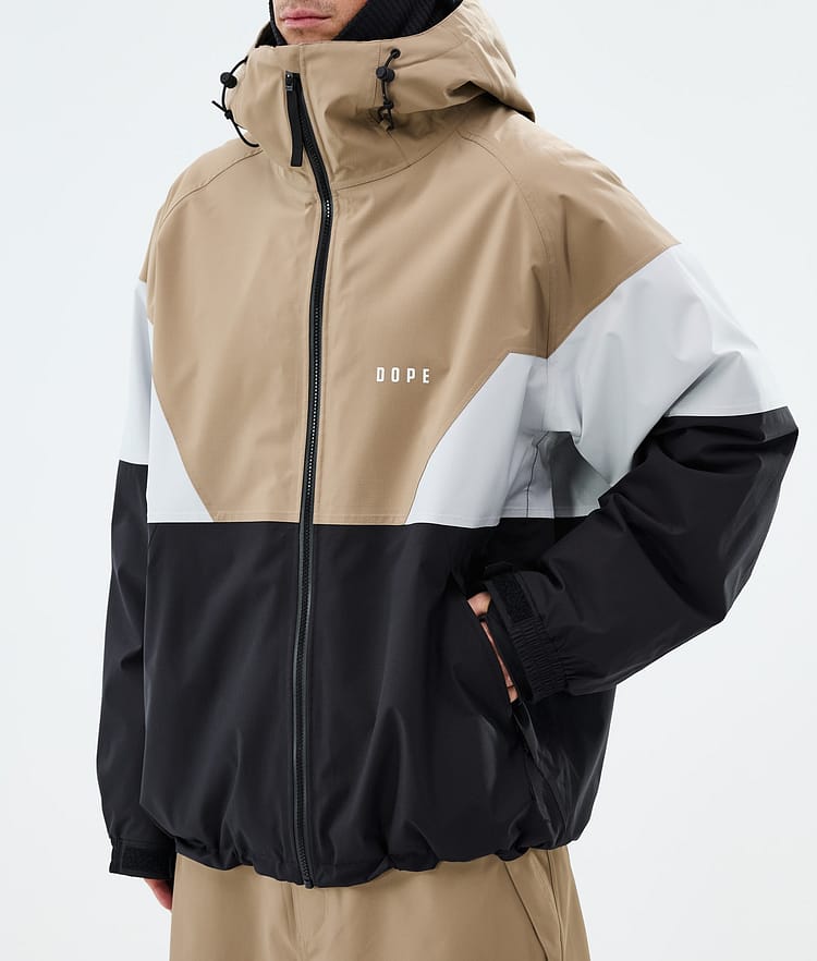 Dope Spartan Skijakke Herre Sport Stone/Light Grey/Black, Image 7 of 8