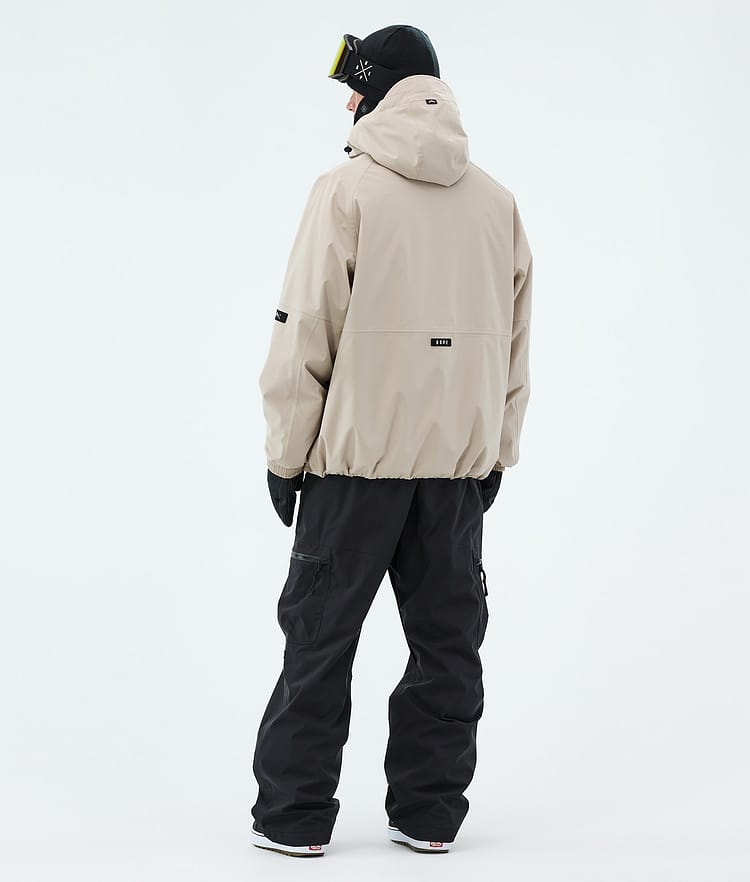 Dope Arnok Snowboardjakke Herre Sand, Image 4 of 9