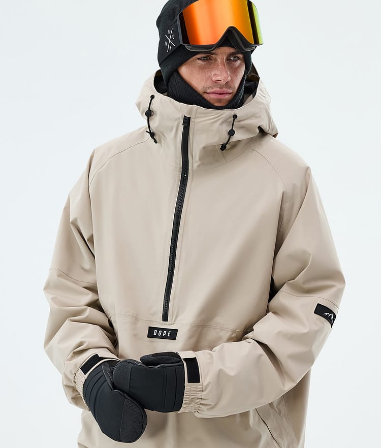 Dope Arnok Snowboardjakke Herre Sand, Image 5 of 9