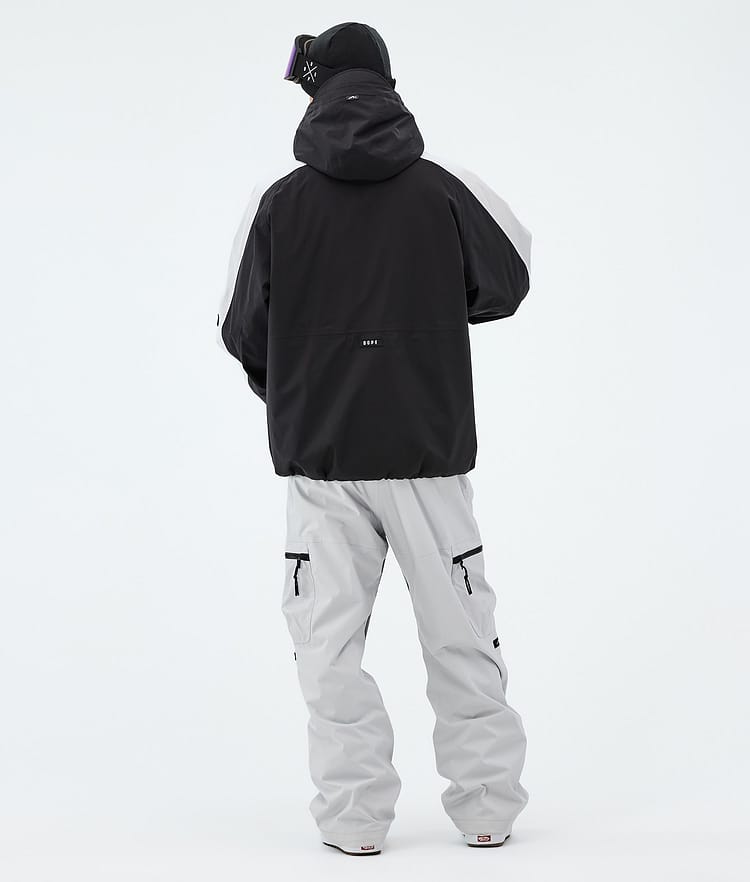 Dope Arnok Snowboardjakke Herre Track Black/Light Grey, Image 3 of 8
