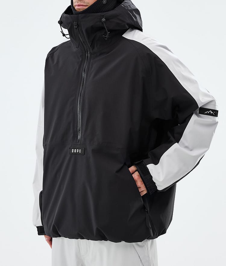 Dope Arnok Snowboardjakke Herre Track Black/Light Grey, Image 7 of 8
