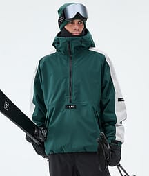 Dope Arnok Skijakke Herre Track Bottle Green/Light Grey