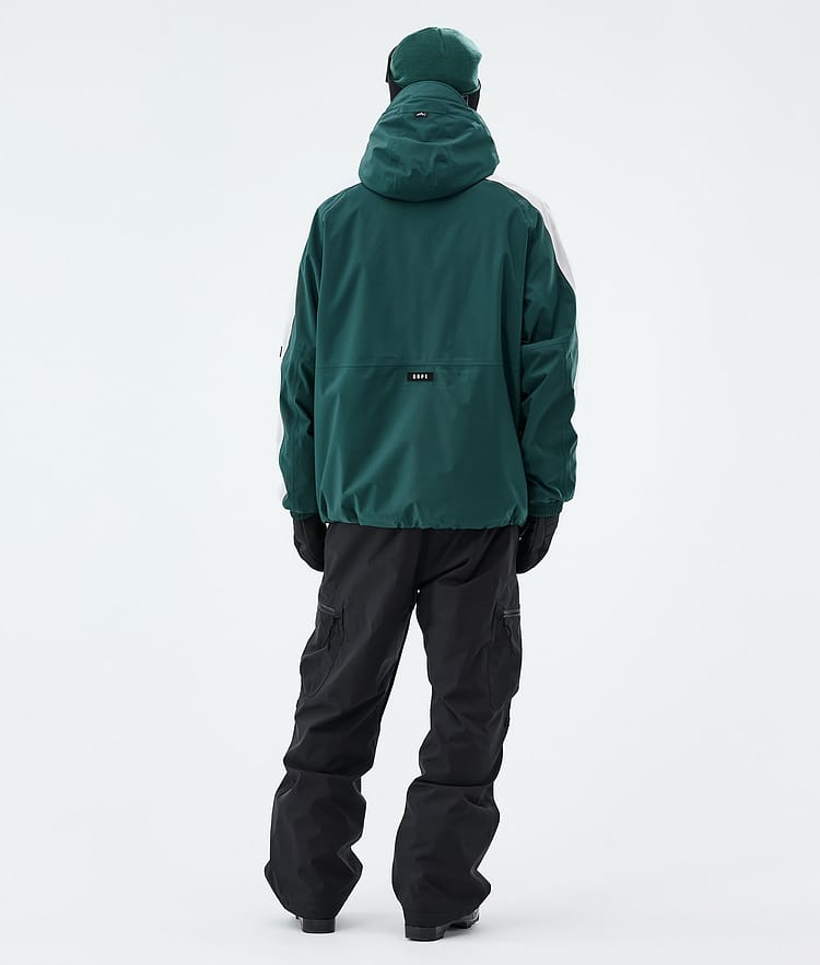 Dope Arnok Skijakke Herre Track Bottle Green/Light Grey, Image 3 of 8