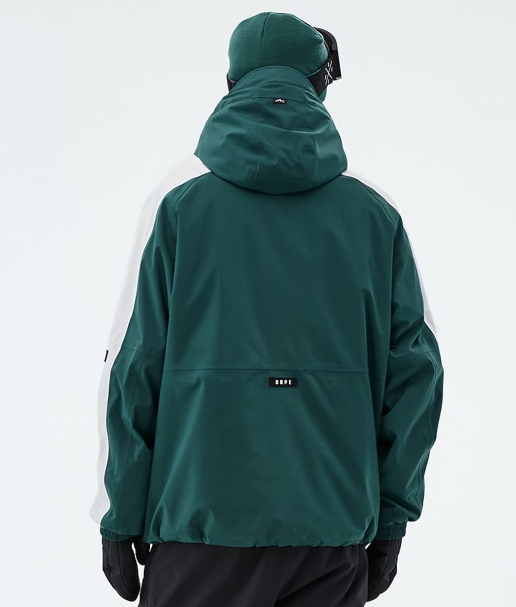 Dope Arnok Snowboardjakke Herre Track Bottle Green/Light Grey, Image 6 of 8