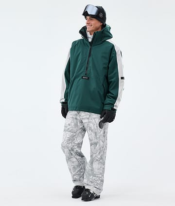 Dope Arnok Skidoutfit Bottle Green/Light Grey/Fakewood