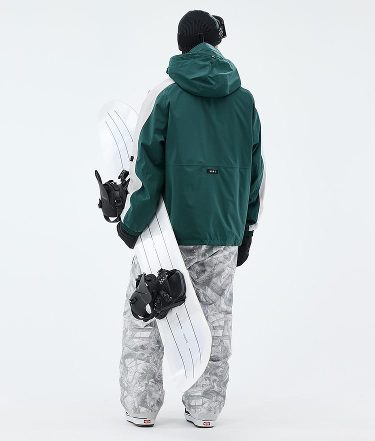 Dope Arnok Snowboardoutfit Herre Bottle Green/Light Grey/Fakewood, Image 2 of 2