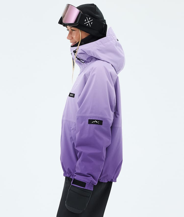 Dope Spartan W Snowboardjakke Dame Spectra Violet, Image 5 of 8