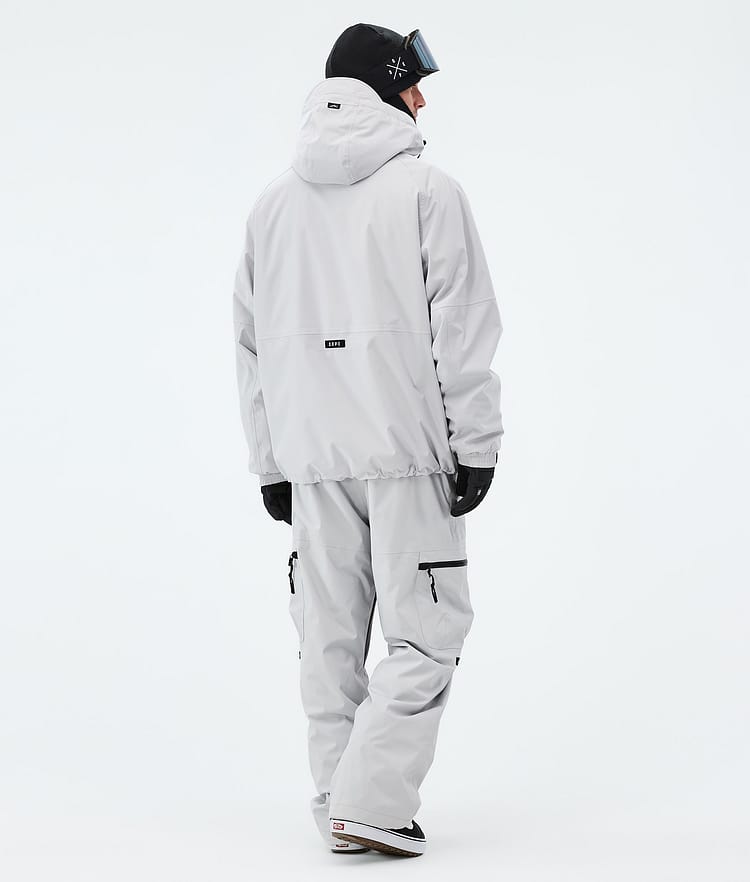 Dope Apex Snowboardjakke Herre Light Grey, Image 3 of 9