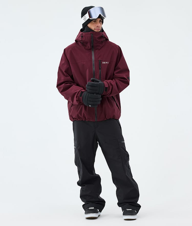 Dope Apex Snowboardjakke Herre Burgundy, Image 2 of 9