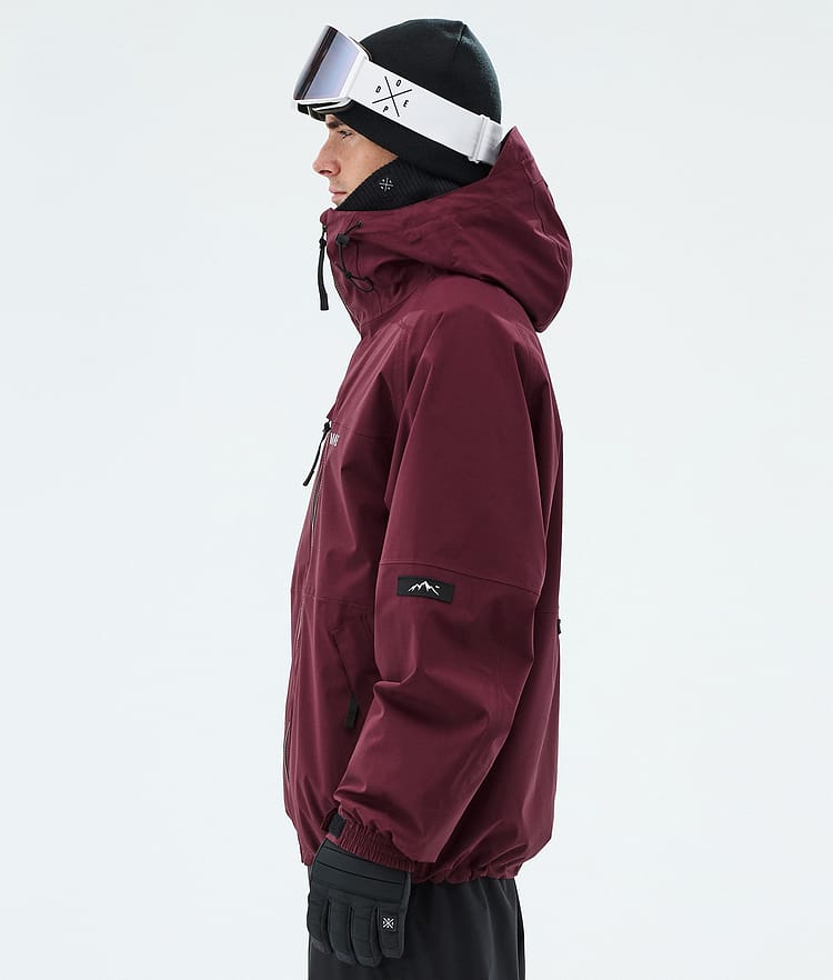 Dope Apex Snowboardjakke Herre Burgundy, Image 5 of 9