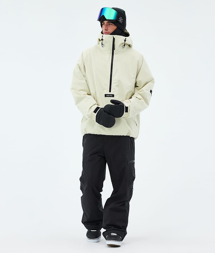 Dope Arnok Snowboardjakke Herre Dirty White, Image 2 of 8