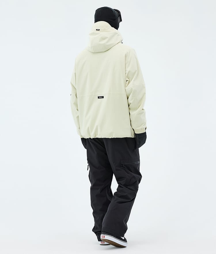 Dope Arnok Snowboardjakke Herre Dirty White, Image 3 of 8