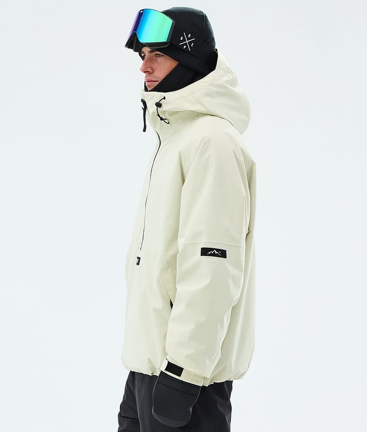 Dope Arnok Snowboardjakke Herre Dirty White, Image 5 of 8