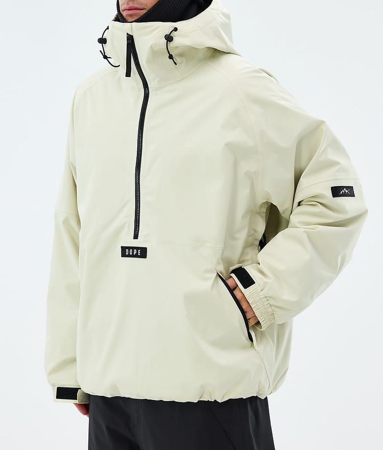 Dope Arnok Snowboardjakke Herre Dirty White, Image 7 of 8
