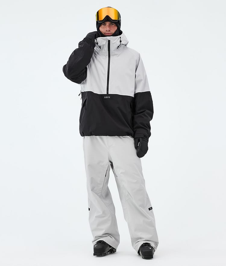 Dope Arnok Skijakke Herre Light Grey/Black, Image 2 of 8