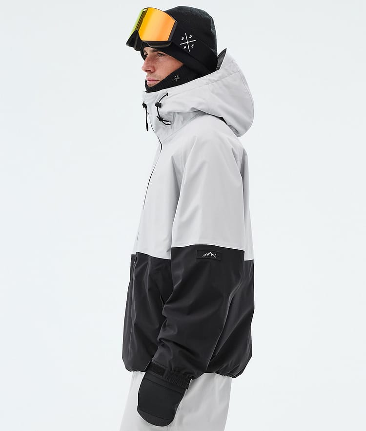 Dope Arnok Skijakke Herre Light Grey/Black, Image 5 of 8