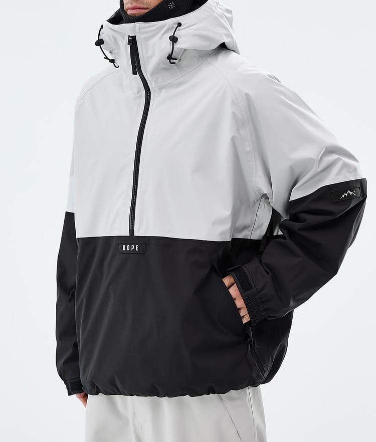 Dope Arnok Skijakke Herre Light Grey/Black, Image 7 of 8
