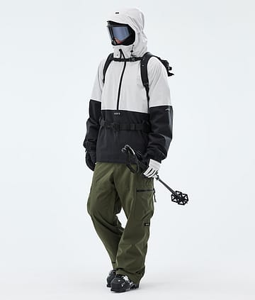 Dope Arnok Skidoutfit Light Grey/Black/Olive Green
