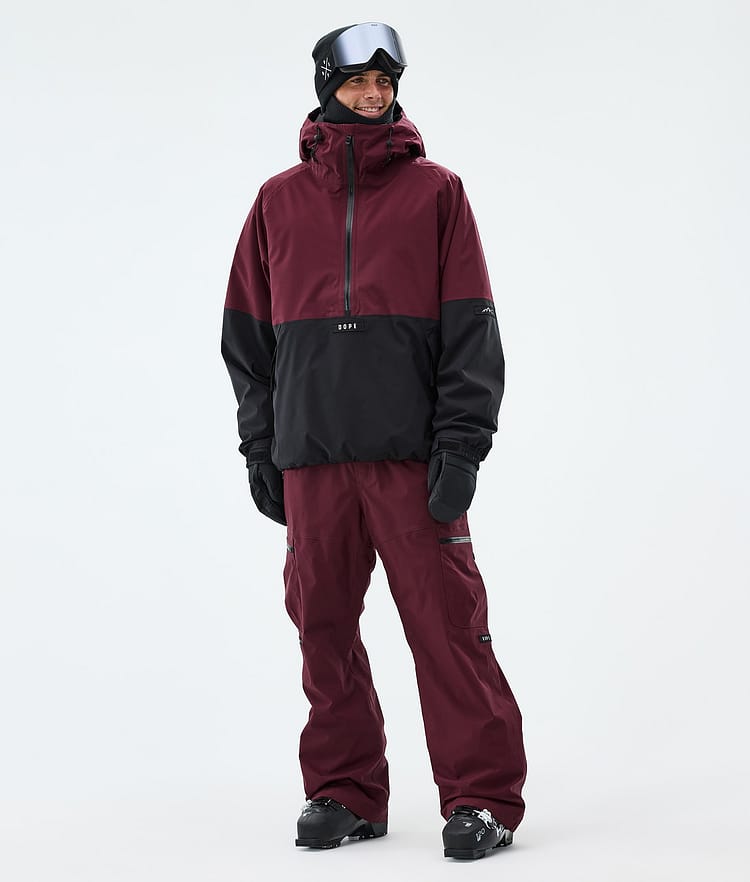 Dope Arnok Skijakke Herre Burgundy/Black, Image 2 of 8