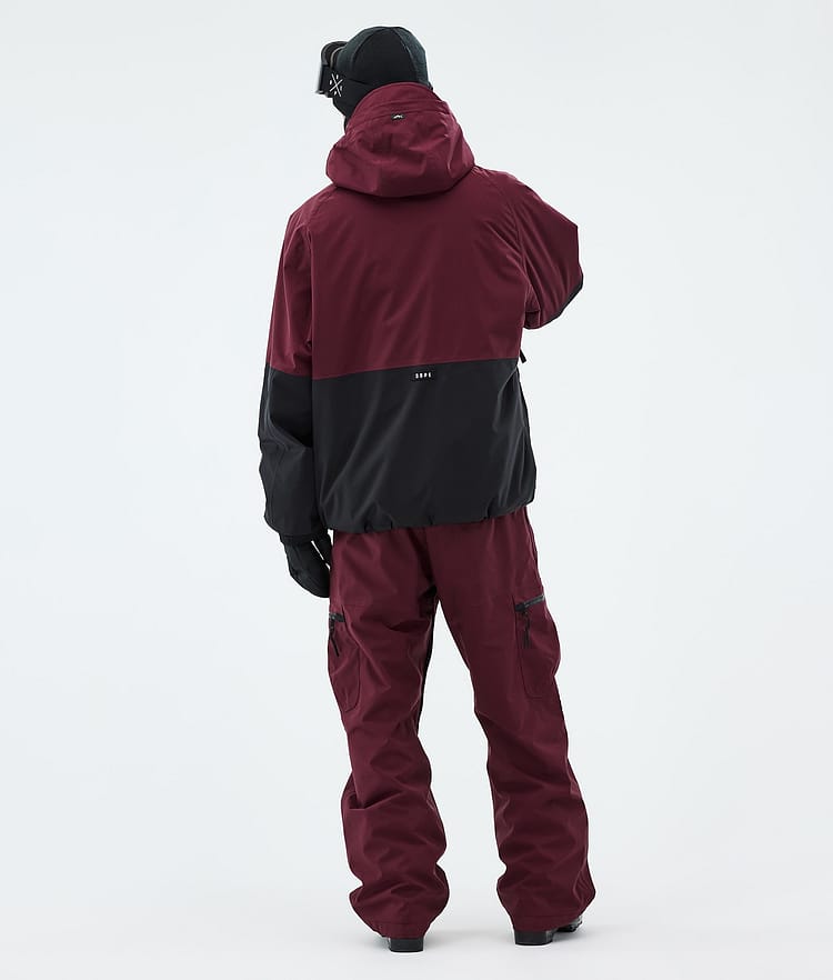 Dope Arnok Skijakke Herre Burgundy/Black, Image 3 of 8