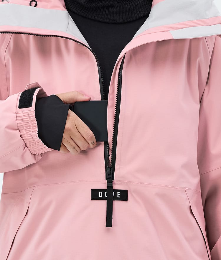 Dope Arnok W Snowboardjakke Dame Soft Pink, Image 8 of 8