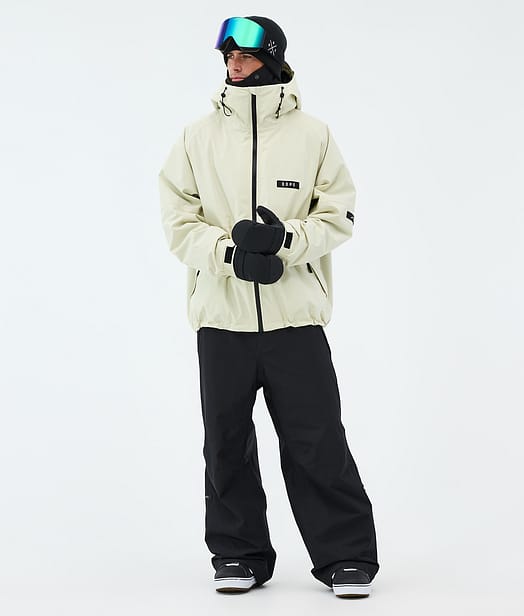 Dope Spartan Snowboardoutfit Dirty White/Black