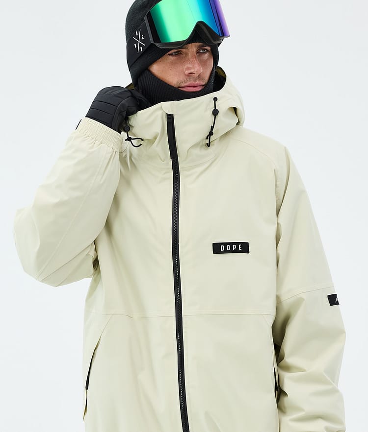 Dope Spartan Snowboardjakke Herre Dirty White, Bilde 4 av 8