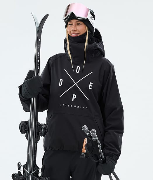 Dope Halo W Skijakke Dame Black