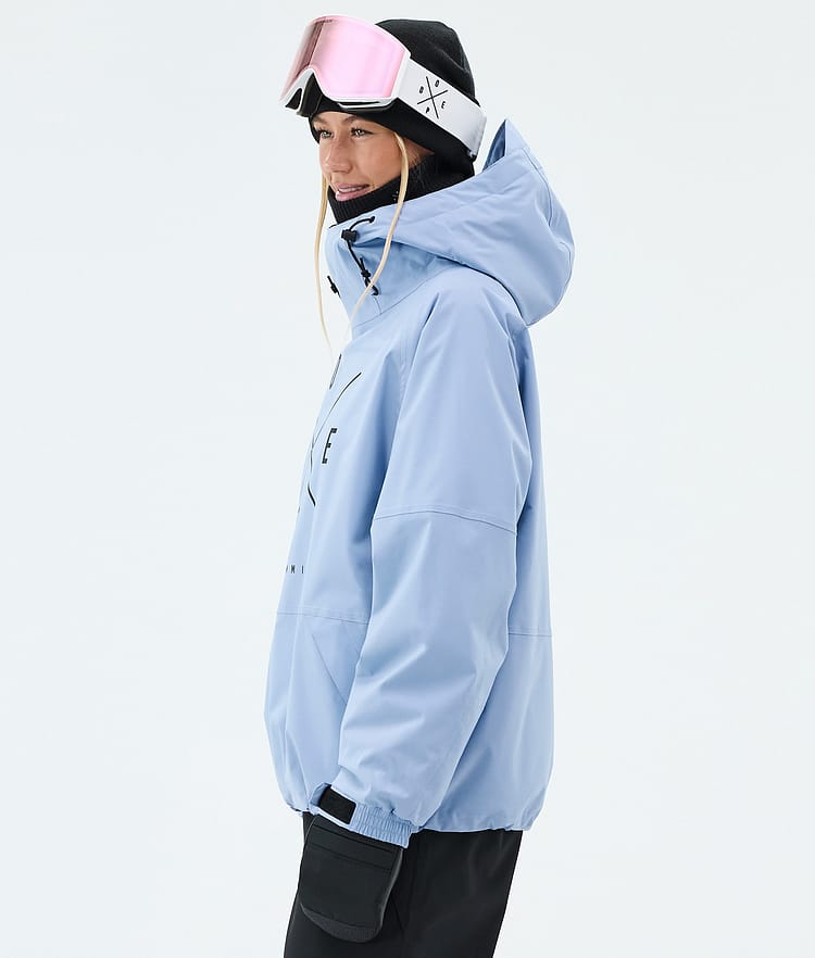 Dope Halo W Skijakke Dame 2X-Up Light Blue, Image 5 of 7