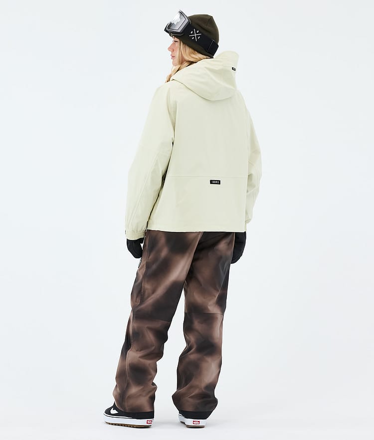 Dope Halo W Snowboardoutfit Dame Dirty White/Brown Tiedye, Image 2 of 2