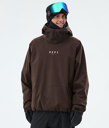 Dope Halo Snowboardjakke OG Dark Brown
