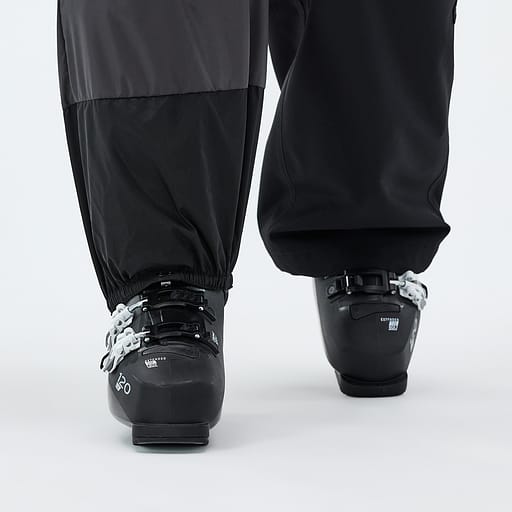 Elastiske snøgamasjer.