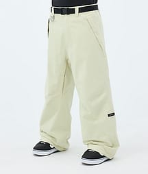 Dope Big Snowboardbukse Herre Dirty White